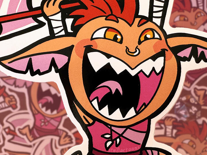 Lesbarian Sticker Lesbarian Sticker